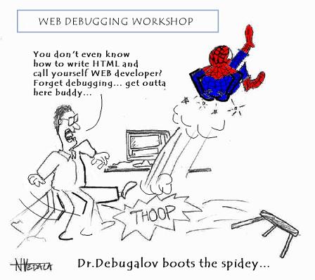 DBG_SpideyKickedOut from Narasimha Vedala (click to enlarge)