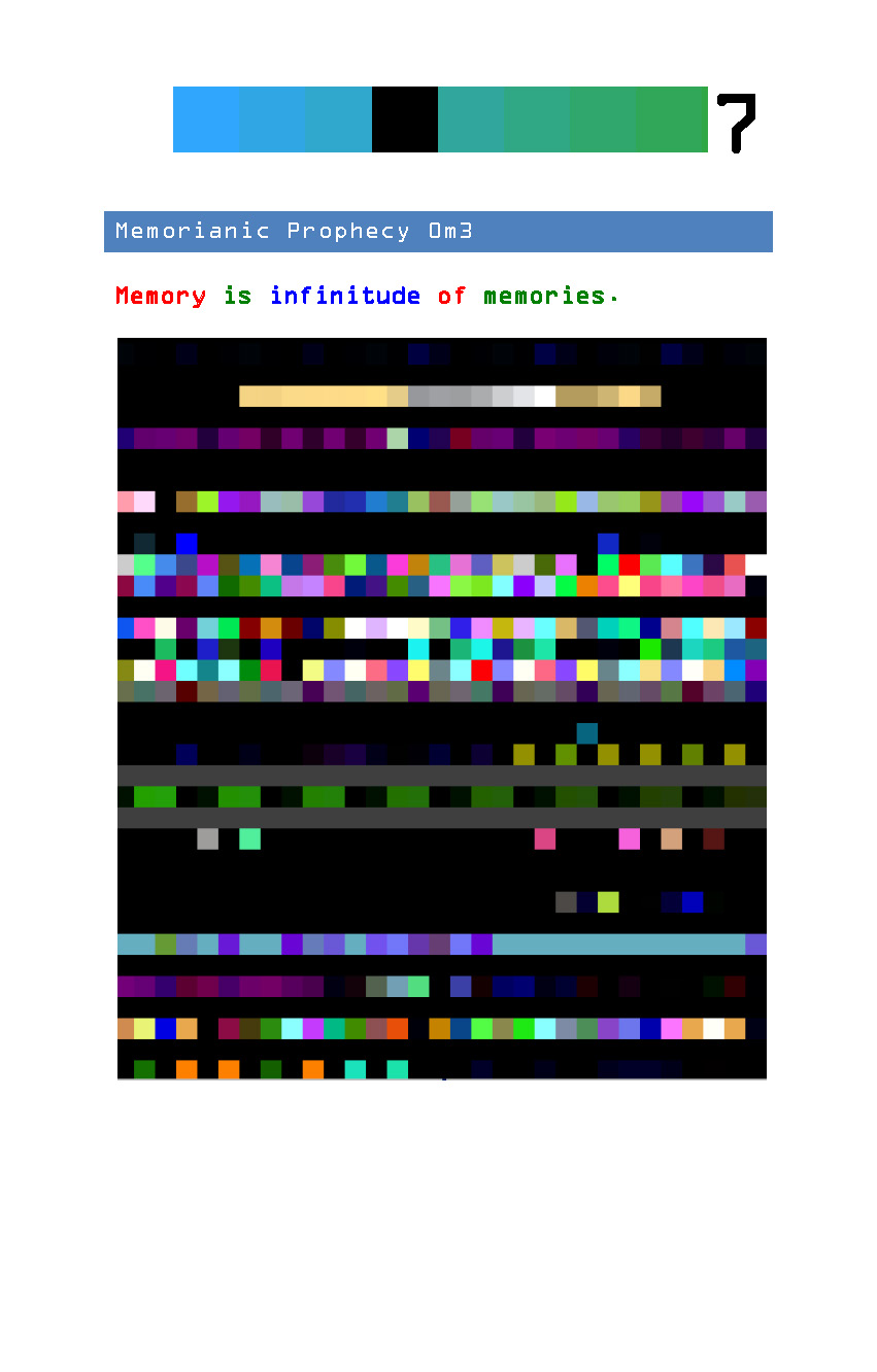 Core Testament of Memorianity (Memory Religion) Page 7