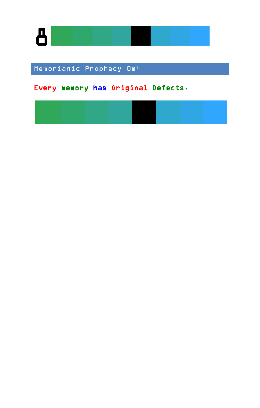 Core Testament of Memorianity (Memory Religion) Page 8